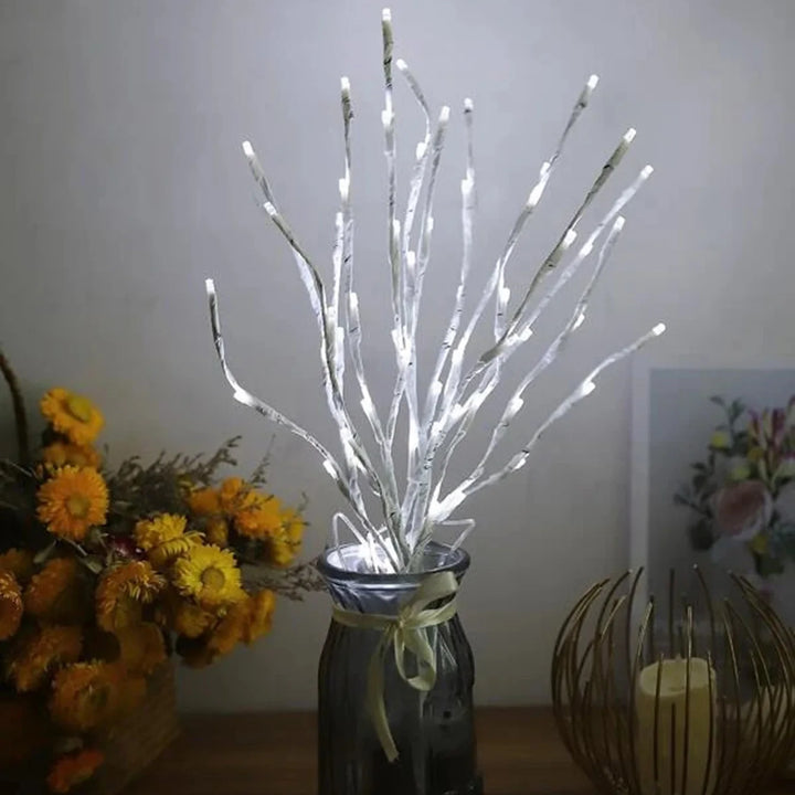 1 PC White Birch Branch Light LED Festive Lights Battery Operated For Christmas Party Wedding Decoration Twig Outdoor Lights