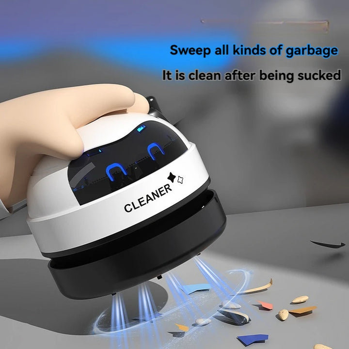 Desktop Vacuum Cleaner Mini Wireless Cleaner Student Stationery Gift Home Portable Rechargeable Desktop Cleaner