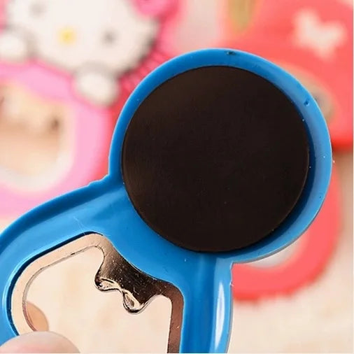 Disney Stitch Bottle Opener Cartoon Anime Beer Bottle Opener Silicone Home Bottle Opener Refrigerator Stickers for Kitchen Bar