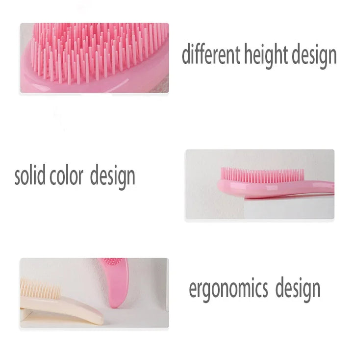 Magic Detangling Comb Anti-static Massage Hair Brush Tangle Detangle Air Cushion Hair Brush Comb Salon Barber Hair Styling Tools