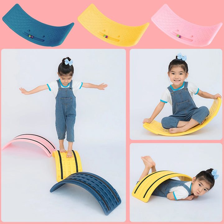 Twisting Balance Board Kids Toys Wobble Balance Training Boards Multifunctional Seesaw Concentration Training Equipment Toy