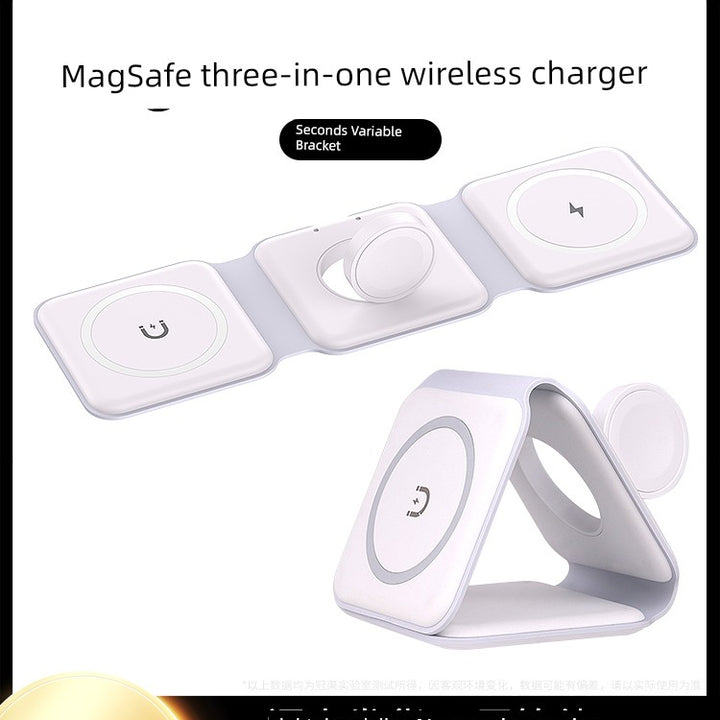 Guanqu Foldable Headset Whole Barrels Wireless Charger